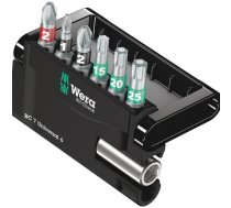 WERA 7-piece nozzle set with holder BC7 ()