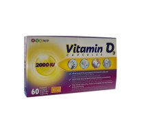 Vitamin D3 50µg (2000 IU) capsules ABC VIT, N60