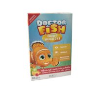 Doctor Fish Omega-3 vitamīnu D&E košļājamās kapsulas, N30