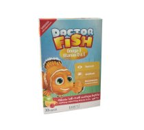 Doctor Fish Omega-3 vitamins D&E kramtomosios kapsulės, N30