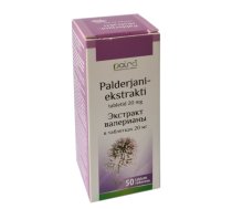 Valerijonų ekstraktas 20mg tabletėmis, N50