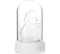ILUM Ziemassvētku rotājums, balts, klasiskā stilā, lietošanai iekštelpās LEDDECO/ILUM/SNOWMAN/WWH/1PC