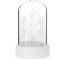 ILUM Ziemassvētku rotājums, balts, klasiskā stilā, lietošanai iekštelpās LEDDECO/ILUM/SNOWFLAKE/WWH/1PC