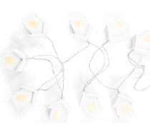 CRALA Ziemassvētku rotājums, balts, iekštelpās LEDLIG/CRALA/WOODENHUT/WWH/10PCS