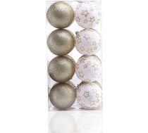 LUNA Ziemassvētku rotājums CHDECO/BUB/LUNA/WHGOL/16PCS