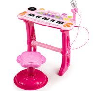 Tastatūras ērģeles klavieres ar mikrofonu mp3 HC490441 PINK