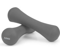 Hanteles neoprēna svari fitnesa komplekts 2x0,5 kg NH2X05 GRAY