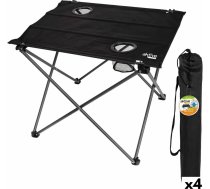 Saliekams galds Aktive Melns Tekstils 61 x 51 x 50 cm (4 gb.) ART#58820