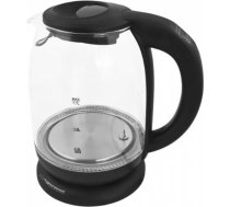 Tējkanna Esperanza EKK027 Melns Stikls Plastmasa 2200 W 1,7 L ART#53112
