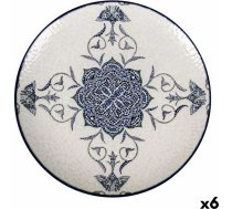 Plakans trauks La Mediterránea Rosetta Porcelāns (6 gb.) ART#55373