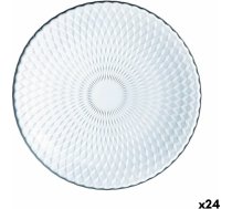 Plakans trauks Luminarc Pampille Clear Caurspīdīgs Stikls 25 cm (24 gb.) ART#56285