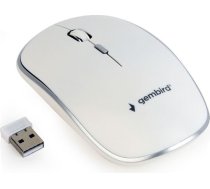 Optiskā Bezvadu Pele GEMBIRD MUSW-4B-01-W Balts (1 gb.) ART#72220