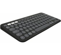 Bluetooth Tastatūra ar Planšetes Balstu Logitech K380 Francūzis Pelēks Grafīts Tumši pelēks AZERTY ART#79595