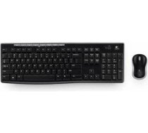 Klaviatūra un Pele Logitech LGT-MK270-US Melns QWERTY Qwerty US ART#72955