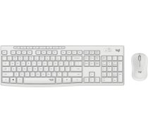 Klaviatūra un Pele Logitech MK295 Balts Qwerty itāļu valoda ART#79116