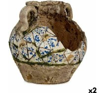 Dekoratīva figūra dārzam Vāze Polirezīns 28,5 x 28 x 28,5 cm (2 gb.) ART#77078