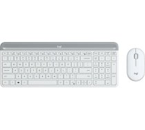 Klaviatūra un Pele Logitech MK470 Balts Francūzis AZERTY ART#75109