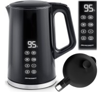 Elektriskā tējkanna 1,7l BD-71 melns un sudrabs ART#84720