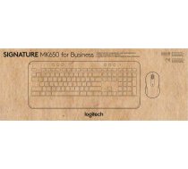 Klaviatūra un Bezvadu Pele Logitech MK650 QWERTY ART#84441