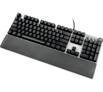 Klaviatūra Ibox AURORA K-3 Melns/Sudrabains Sudrabains QWERTY ART#81501
