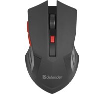 Optiskā pele Defender ACCURA MM-275 Melns/Sarkans ART#84843