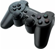 Bezvadu Datorspēļu kontrolieris Esperanza Corsair GX500 Melns PC PlayStation 3 PlayStation 2 ART#85136