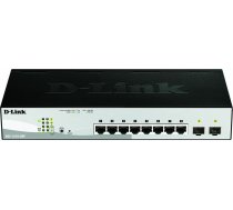 Slēdzis D-Link DGS-1210-08P/E Melns ART#85858