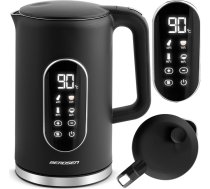 Elektriskā tējkanna 1,7l BD-712 melns un sudrabs ART#84718