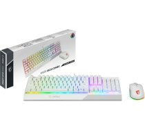 Klaviatūra un Pele MSI Vigor GK30 Spāņu Qwerty Balts ART#86629