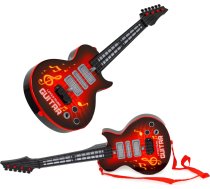 Bērnu elektriskā ģitāra ar ģitāras nodarbībām infrasarkanās melodijas sarkanā krāsā HC566237-RED