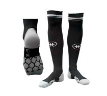 UNIHOC Floorball Strumb XLNT Junioru Zeķes Krāsa WHITE/GRAY/BLACK Apavu izmērs 28-31