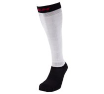 CCM Proline Cut Resistant Hokeja Zeķes Krāsa SUDRABA/MELNS Apavu izmērs 41-44