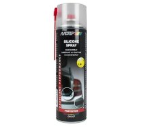 Silikona aerosols automašīnas durvīm un logiem SILICONE SPRAY 500 ml 090107BS MOTIP