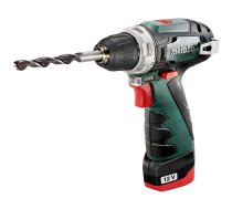 Akumulatora urbjmašīna PowerMaxx BS Basic/2x2,0Ah, 12V, koferī 600984500 METABO