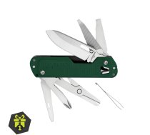 Multitool nazis Free T4 Green ar 12 rīkiem 832875 LEATHERMAN