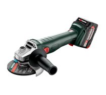 Akumulatora lenķa slīpmašīna W 18 L 9-125 18V (2x5.2Ah) 602247510 METABO