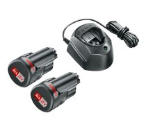 Akumulatori un lādētājs Starter Set PBA12V 2x1,5Ah 1600A01L3E BOSCH