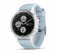 Smart watch Garmin Fenix 5S Plus,Glass,Wht w/Sea Foam Bnd,GPS Watch,EMEA