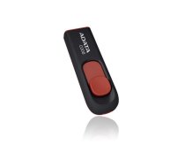 MEMORY DRIVE FLASH USB2 64GB/BLACK/RED AC008-64G-RKD ADATA