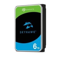 HDD|SEAGATE|SkyHawk|6TB|SATA|256 MB|5400 rpm|Discs/Heads 4/8|3,5"|ST6000VX009