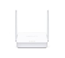 Wireless Router|MERCUSYS|Wireless Router|300 Mbps|IEEE 802.11b|IEEE 802.11g|IEEE 802.11n|2x10/100M|LAN WAN ports 1|Number of antennas 2|MW302R