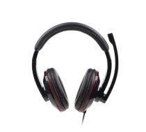 HEADSET STEREO USB BLACK/MHS-U-001 GEMBIRD