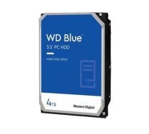 HDD|WESTERN DIGITAL|Blue|4TB|SATA|256 MB|5400 rpm|3,5"|WD40EZAX