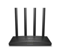 Wireless Router|TP-LINK|Wireless Router|1200 Mbps|Wi-Fi 5|1 WAN|4x10/100/1000M|Number of antennas 4|ARCHERC6