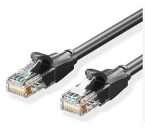 PATCH CABLE CAT.6 UTP/1M BLACK IBEBF VENTION
