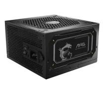 Power Supply|MSI|MAG A850GL PCIE5 II|850 Watts|Efficiency 80 PLUS GOLD|PFC Active|MAGA850GLPCIE5II
