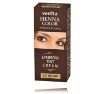 Hennas krāsa uzacu un skropstu krāsošanai Henna Color Brown, brūna