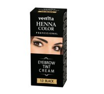 Краска для бровей на основе хны Henna Color Black, черная