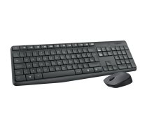 LOGITECH MK235 wireless Keyboard + Mouse Combo Grey - INTNL (US)