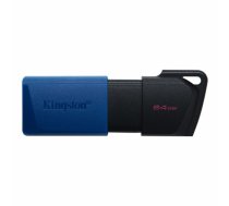 Kingston DataTraveler Exodia M 64GB USB3.2 Gen 1 flash drive, Black, Blue
